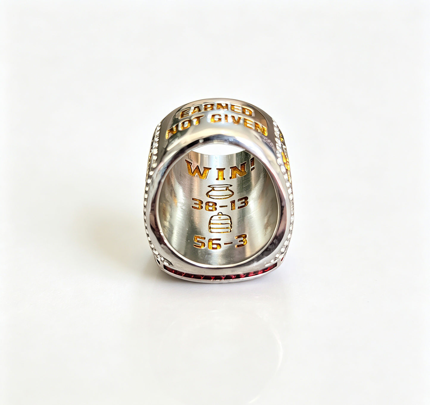 Luxury full rhinestone pave 2025 Indiana University Big Ten Football Championship Rings