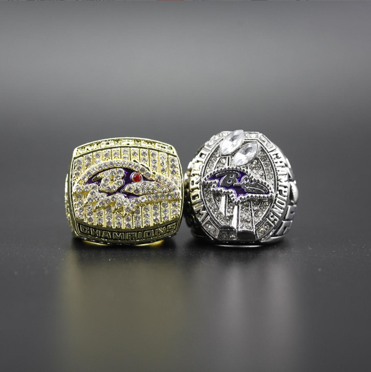 2012 Baltimore Ravens Super Bowl Championship Rings With Box Set