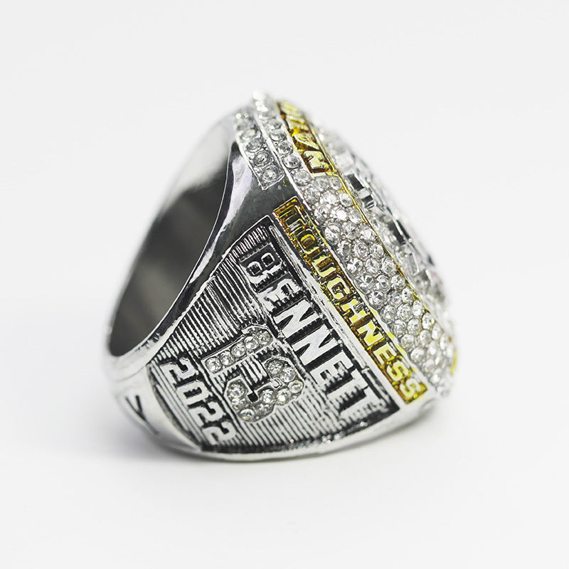 2022 Georgia Bulldogs national championship ring with box for men