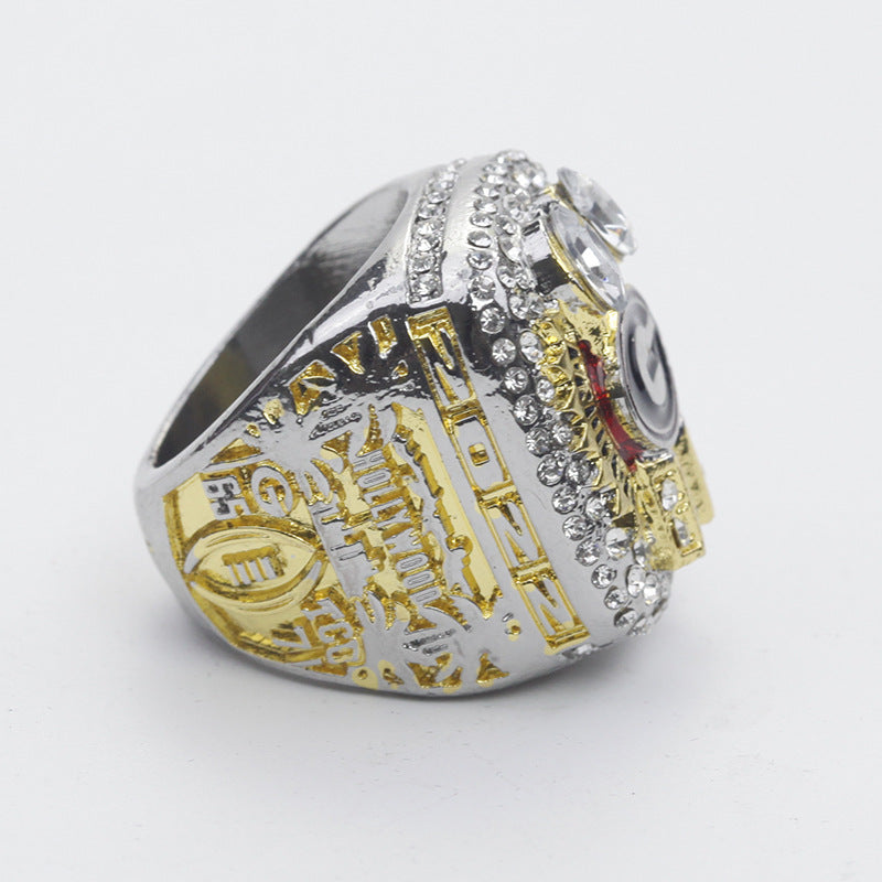 2022 Georgia Bulldogs SEC Championship ring with box for men