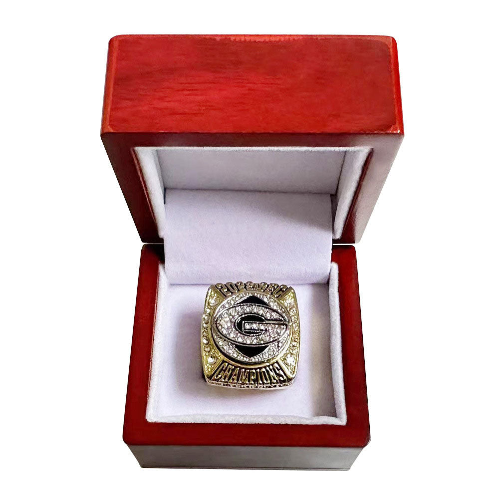 Georgia bulldogs 2022 sec championship ring with box