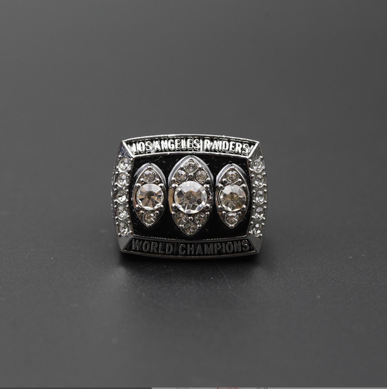1983 Oakland Raiders Super Bowl Championship Rings With Box Set