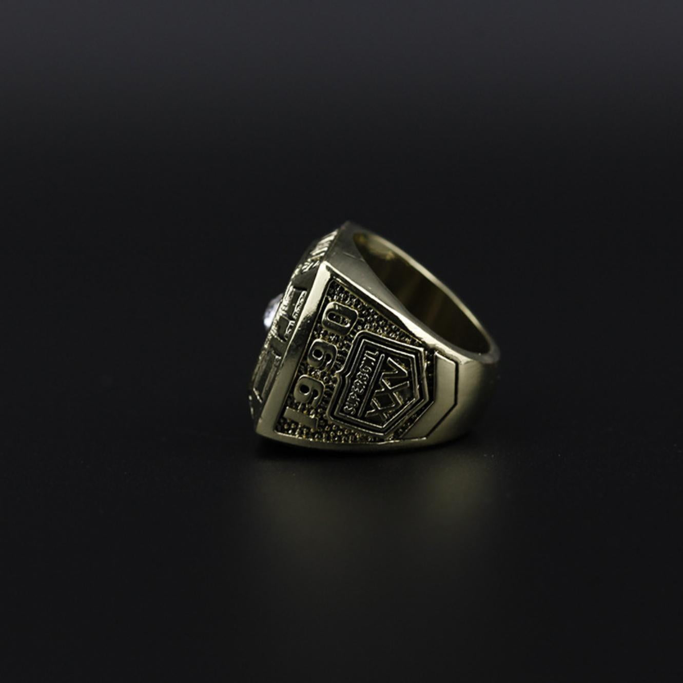 1990 Baffalo Bills Championship Rings With Box Set