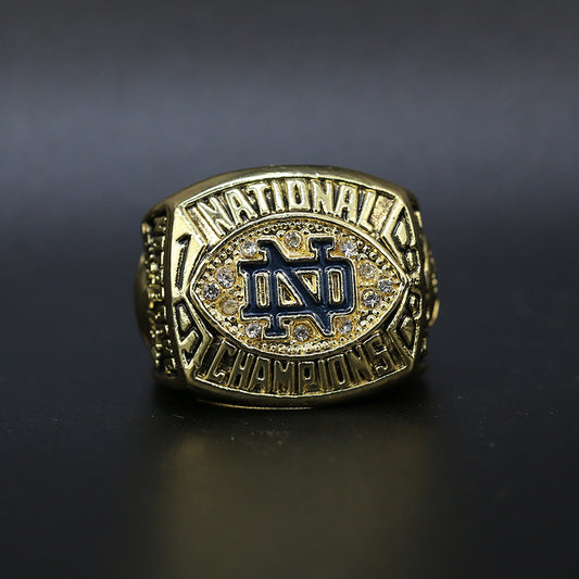 1988 Notre dame college football championship ring for men