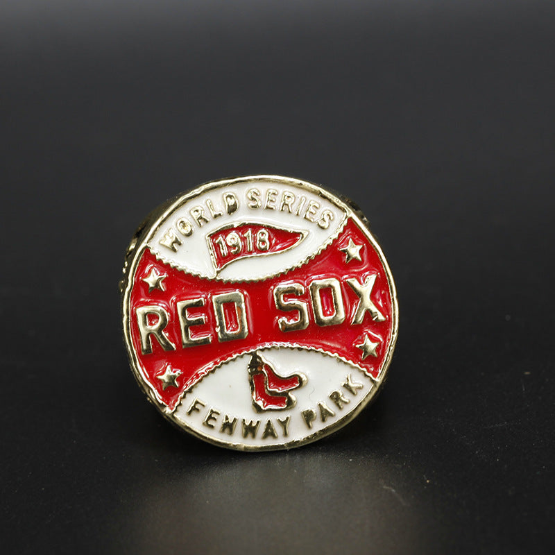 1918 Boston Red Sox Baseball World Championship Ring With Box