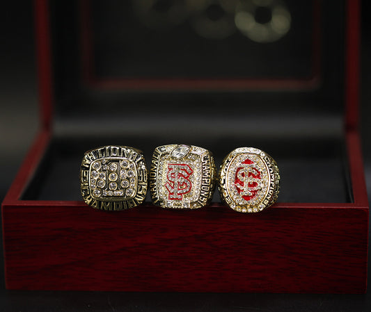 1996 2013 2014 Florida States University FSU college championship rings with box set for men