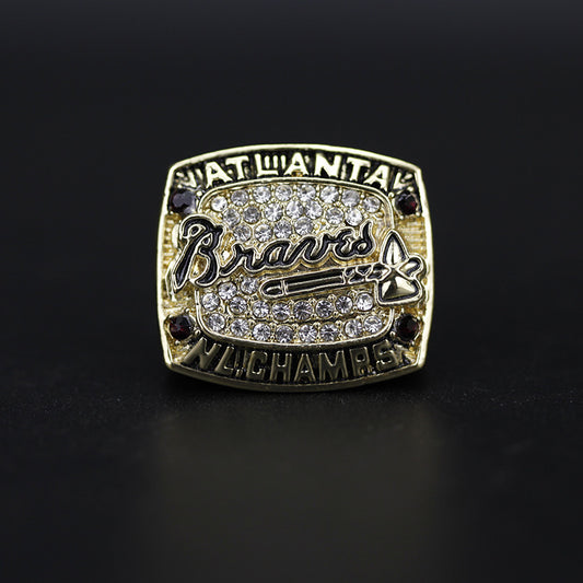 1996 Atlanta Braves Baseball Championship Ring