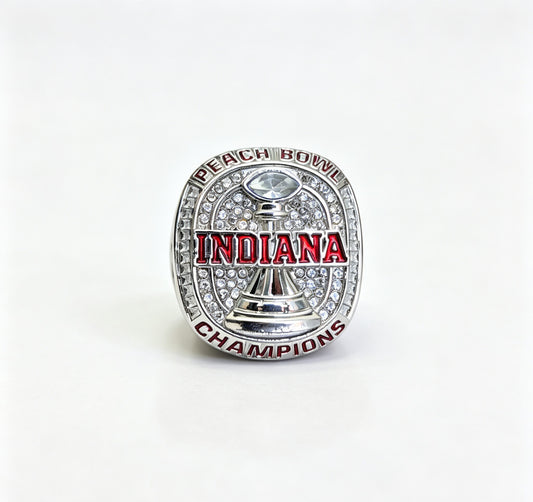 2025-2026 Indiana Hoosier football peach bowl championship ring