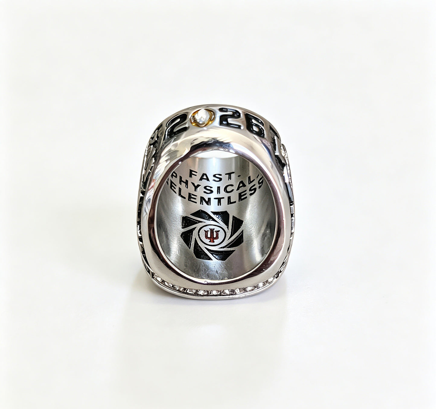 2025-2026 Indiana Hoosier football peach bowl championship ring