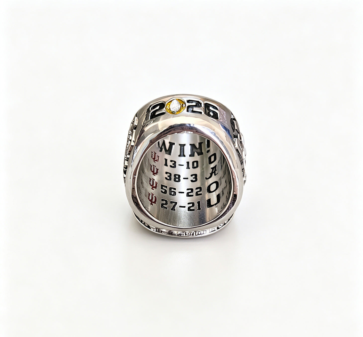 2025-2026 Indiana Hoosier football national championship ring