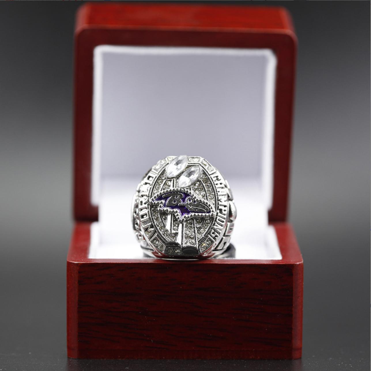 2012 Baltimore Ravens Super Bowl Championship Rings With Box Set