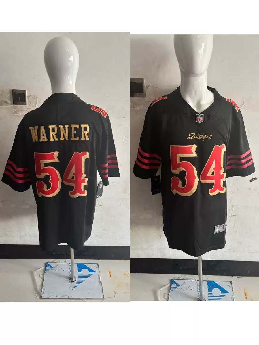 2026 2nd embroidered style SF 49ers football jersey for men