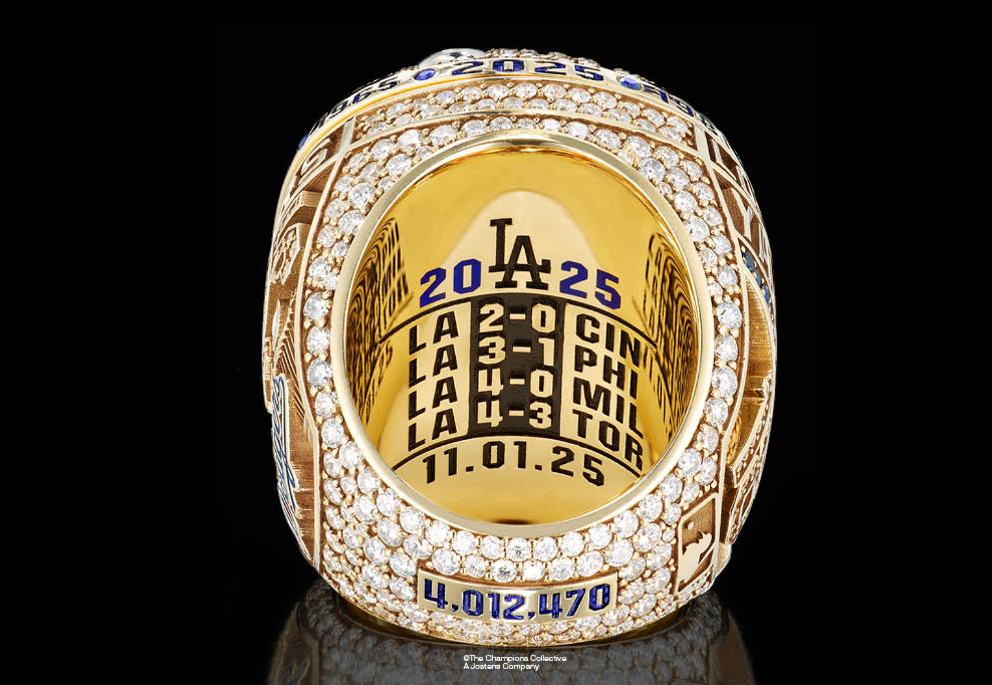 NEWEST Official design 2025 LA Dodgers baseball world series championship ring for fans
