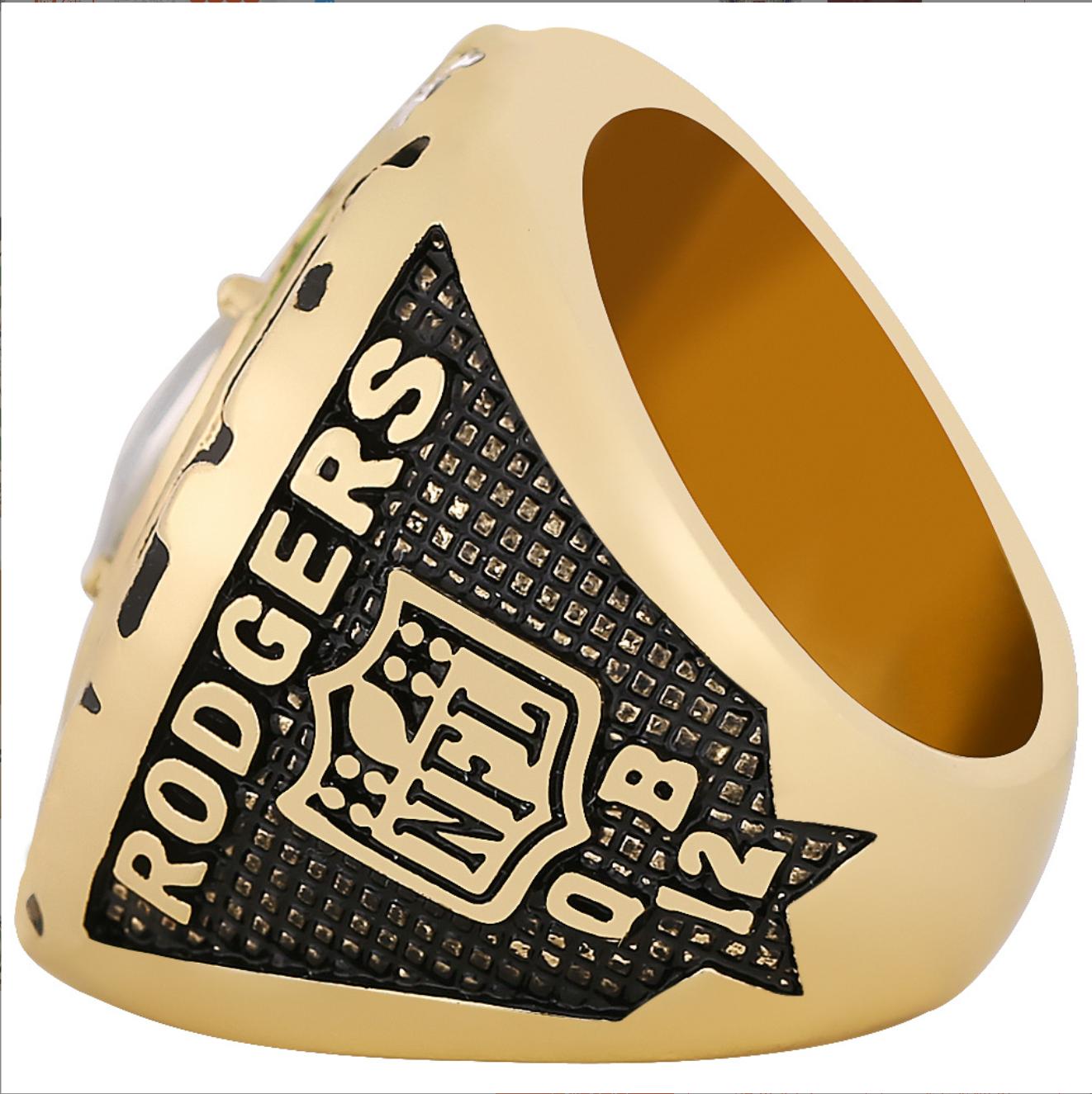 2014 Green Bay GB Packers NFL MVP Championship Ring With Box