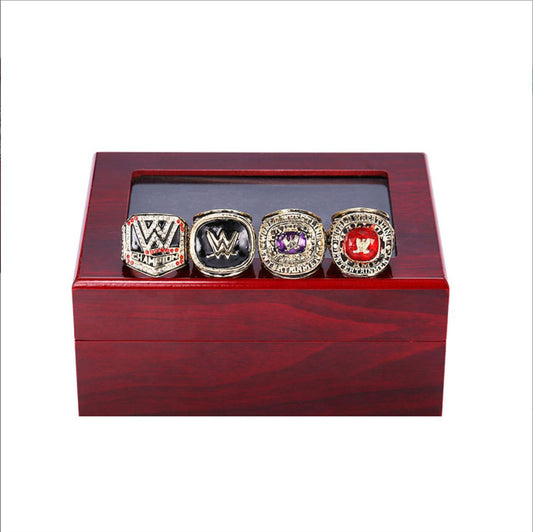 2004 2008 2015 2016 Wrestling World Entertainment WWE Hall Of Fame Championship Rings Set For Men Gift