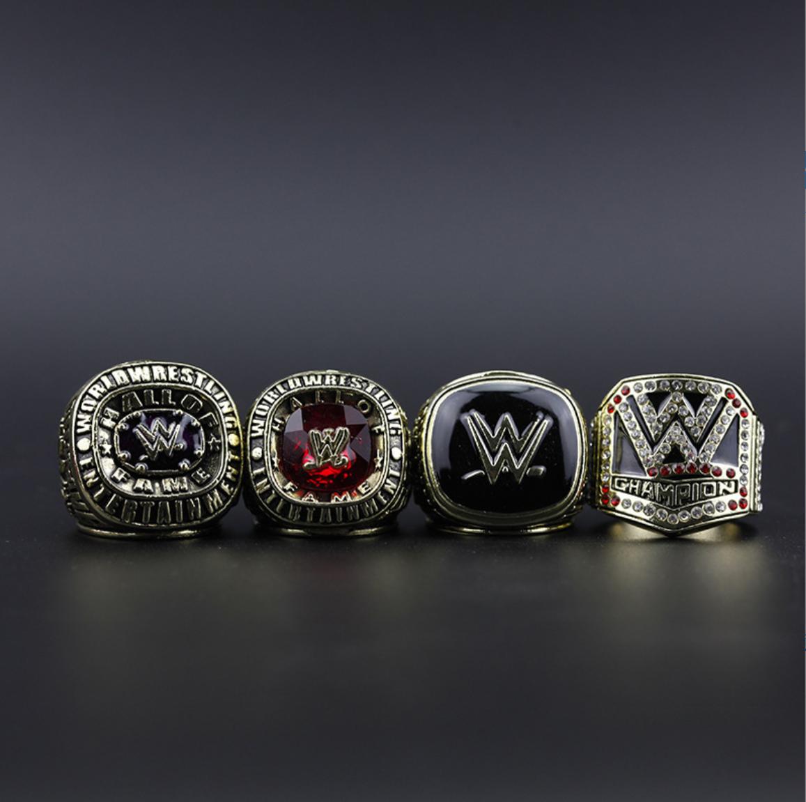 2004 2008 2015 2016 Wrestling World Entertainment WWE Hall Of Fame Championship Rings Set For Men Gift