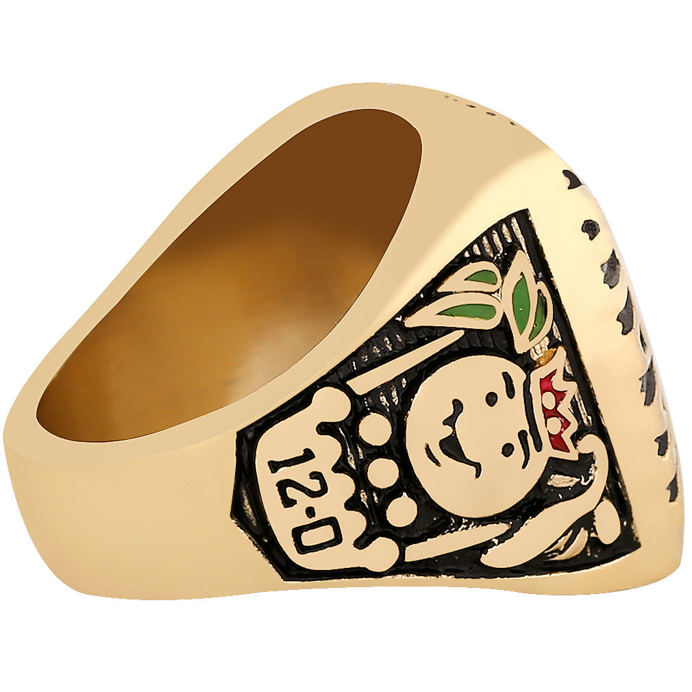 1987 Miami Hurricanes Football Championship Ring With Box For Men