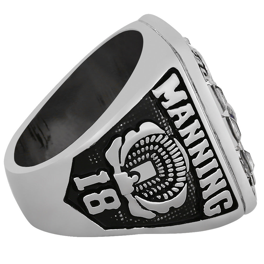 2013 Dever Broncos football championship ring