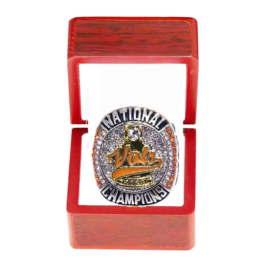 2024 Tennessee University Volunteer college baseball championship ring with box for men