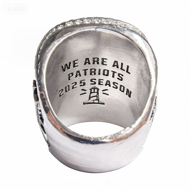 2026 NE Patriots football championship ring fans design with box for men