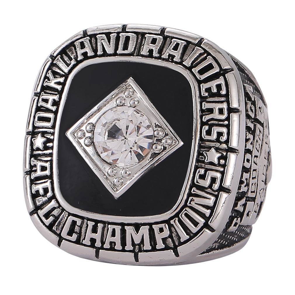 1967 Okland Raiders football championship ring