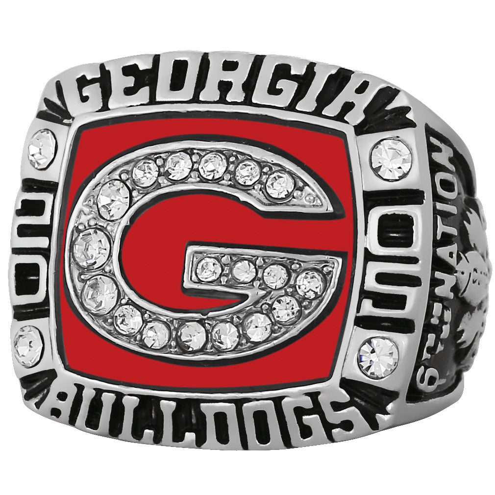 Georgia bulldogs 2005 championship ring withbox