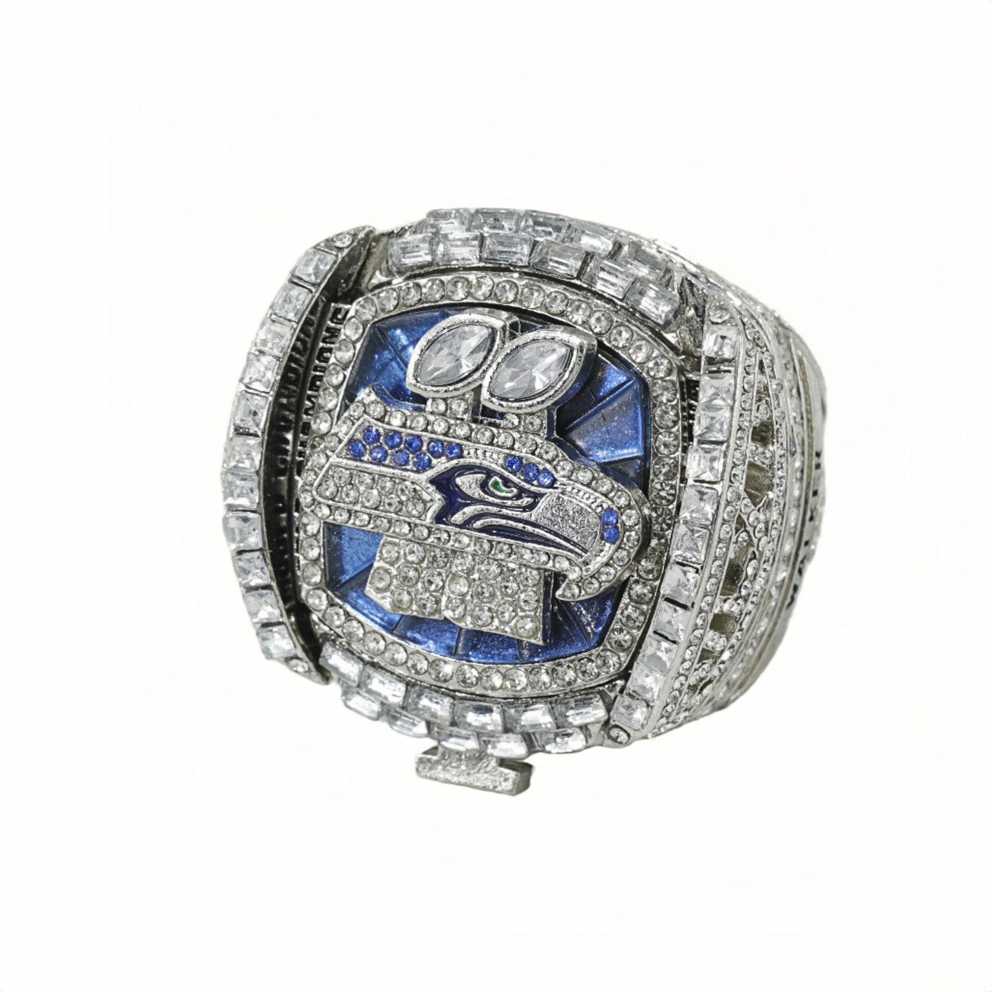 NEWEST 2025 Seattle Seahawks football championship ring with box