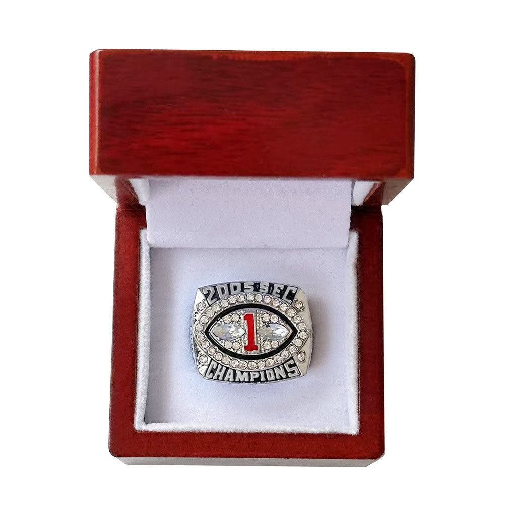 Georgia bulldogs 2005 sec championship ring with box