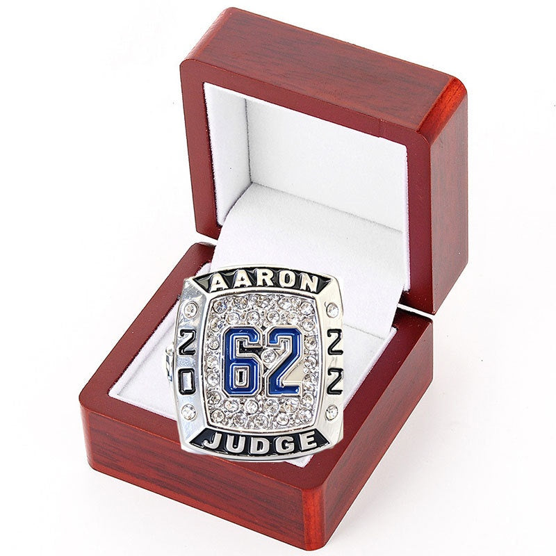 2022 NY Yankees AARON JUDGE 60 61 62 championship ring