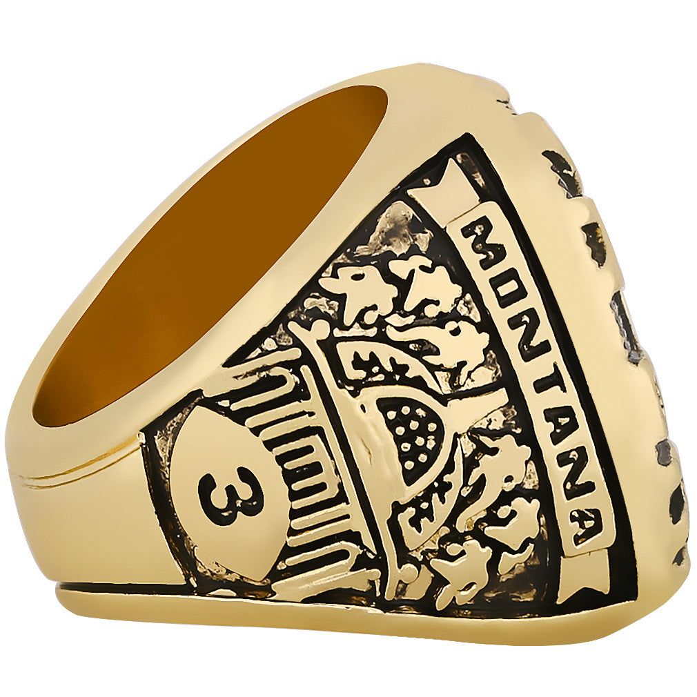 1977 Notre Dame championship ring with box for men