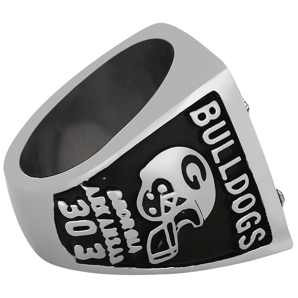 Georgia bulldogs 2002 SEC championship ring with box