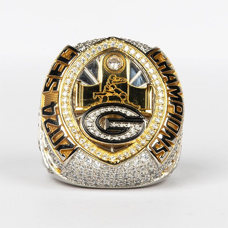 Georgia bulldogs 2024 sec championship ring with box
