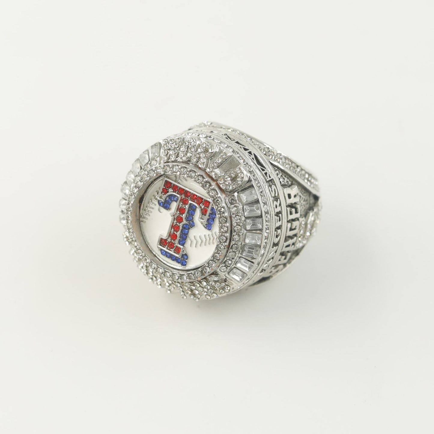 Flip top style 2023 Texas Rangers Baseball championship ring with box for men