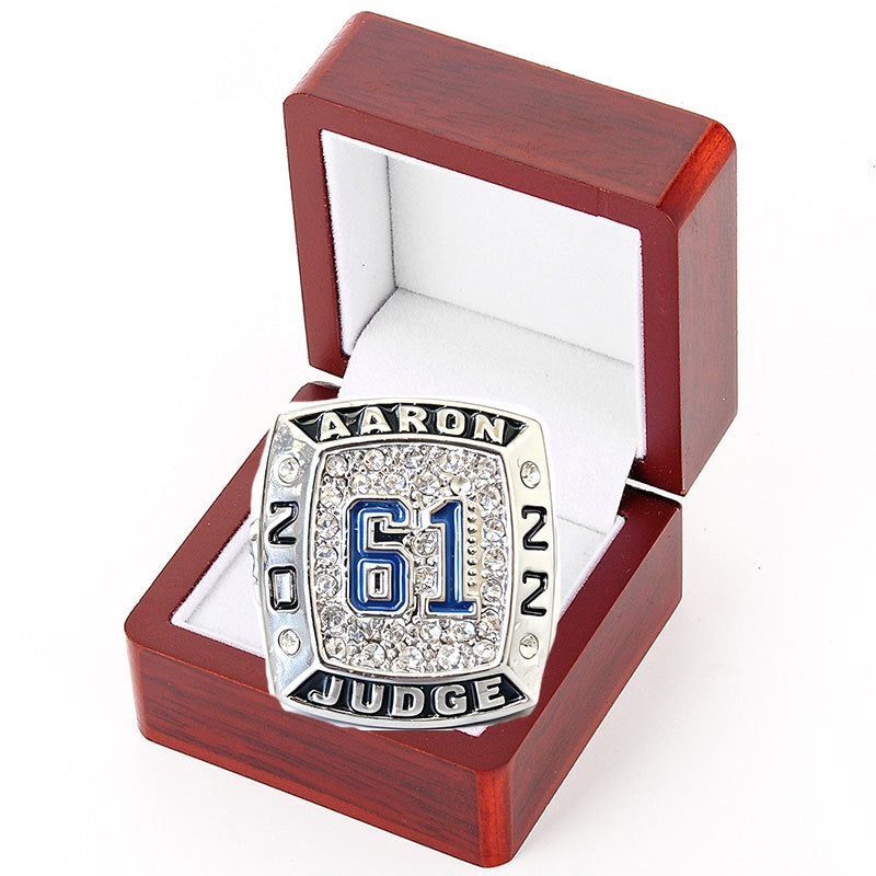 2022 NY Yankees AARON JUDGE 60 61 62 championship ring
