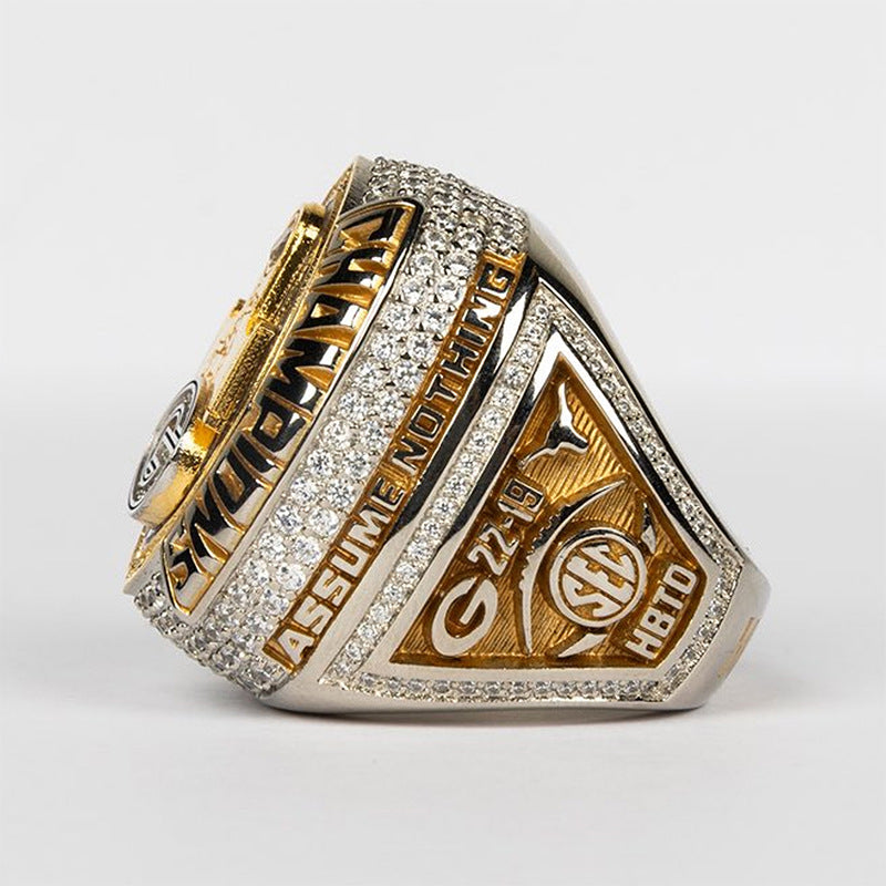 Georgia bulldogs 2024 sec championship ring with box