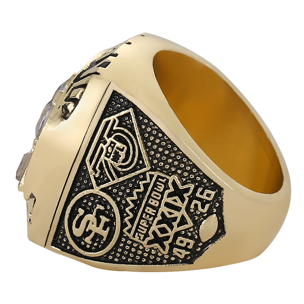 1994 San Francisco 49ers Football Championship Ring With Box