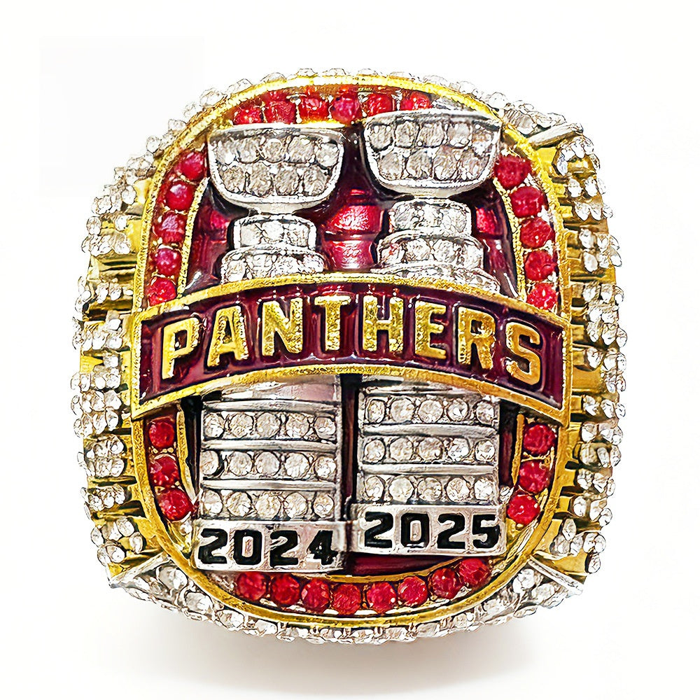 NEWEST 2025 Florida Panthers Stanley Cup Hockey Championship Ring With Box