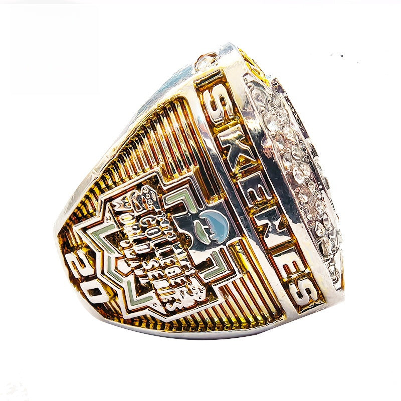 2023 LSU Tigers college baseball championship ring with box for men