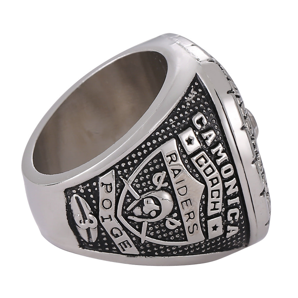 1967 Okland Raiders football championship ring