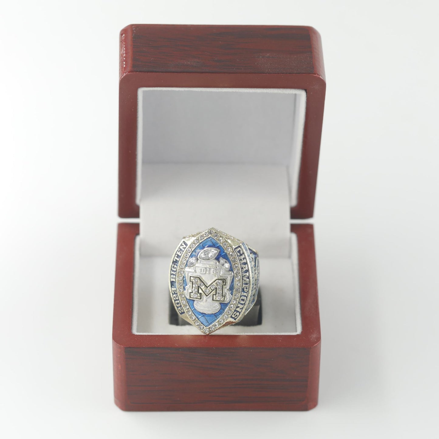 2023 Michigan Wolverine Big Ten Football Championship Ring With Box