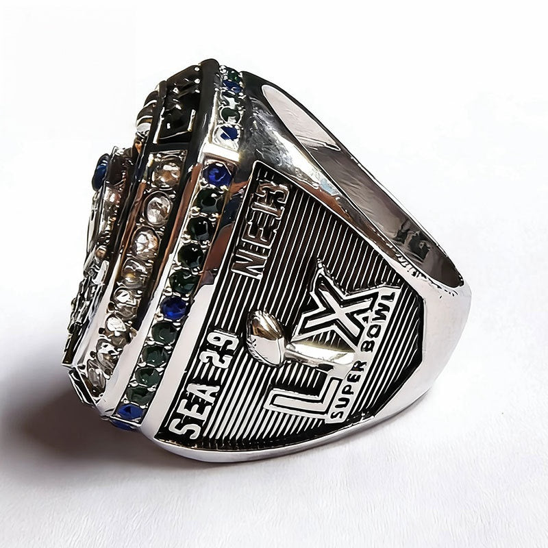 2026 fan design Seattle Seahawks football championship ring with box for men