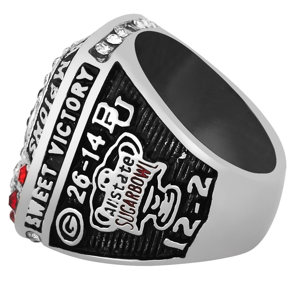 Georgia bulldogs 2020 sugar bowl championship ring with box
