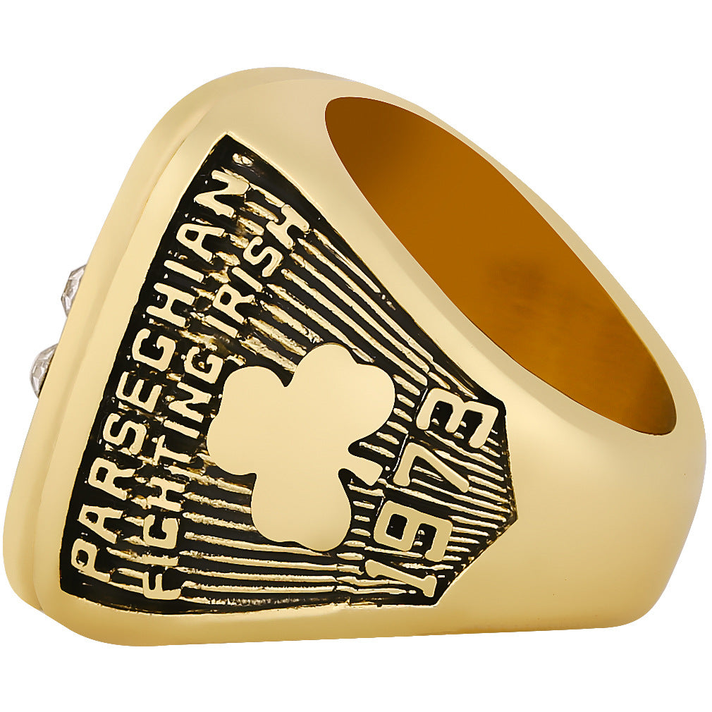 1973 Notre Dame championship ring with box for men