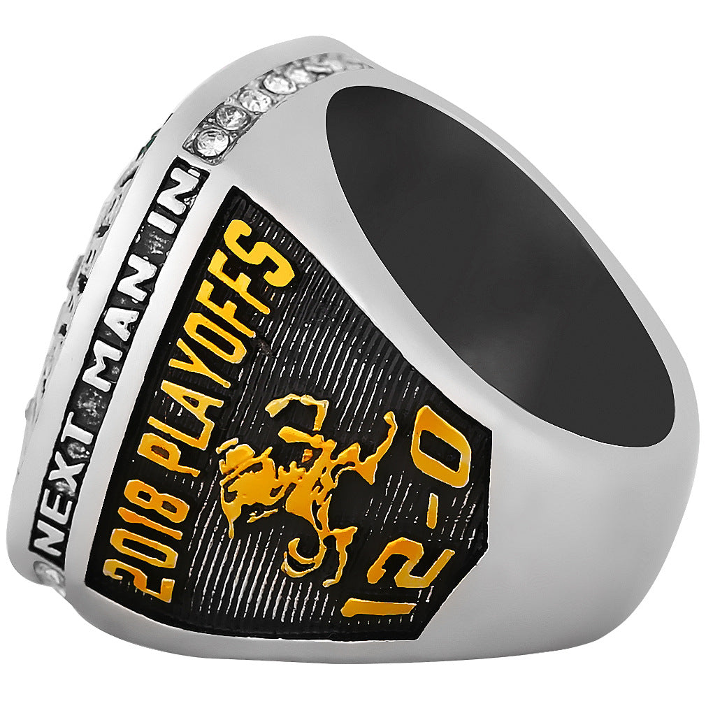 2018 Notre Dame championship ring with box
