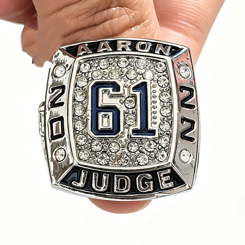 2022 NY Yankees AARON JUDGE 60 61 62 championship ring