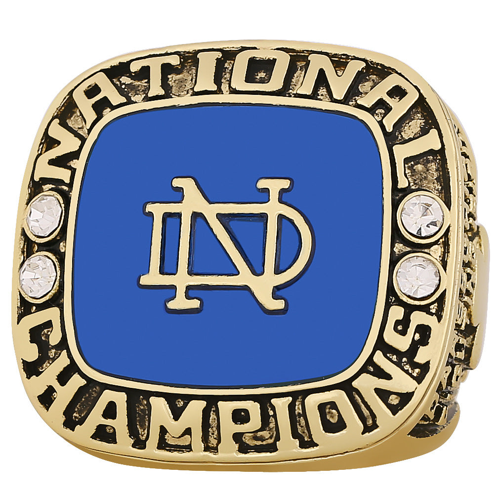 1973 Notre Dame championship ring with box for men