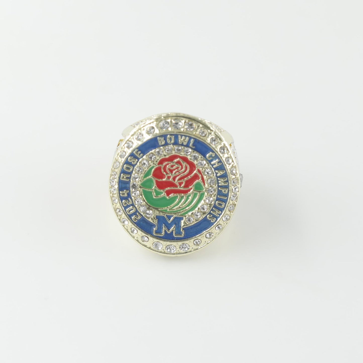 2024 Michigan rose bowl championship ring with box for men