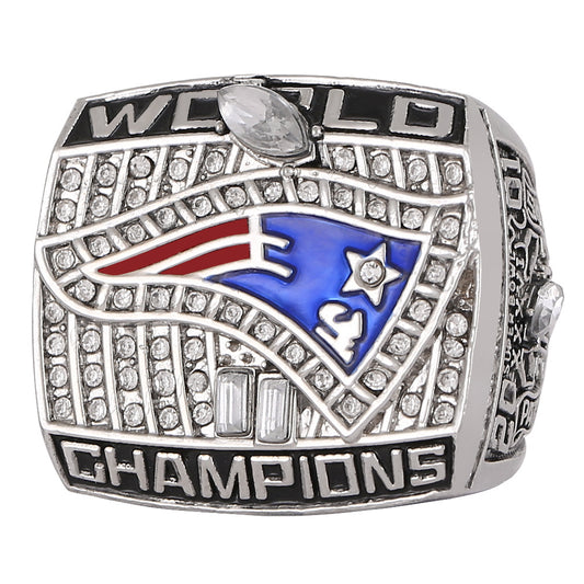 2001 NE Patriots football championship ring for fans collection gift