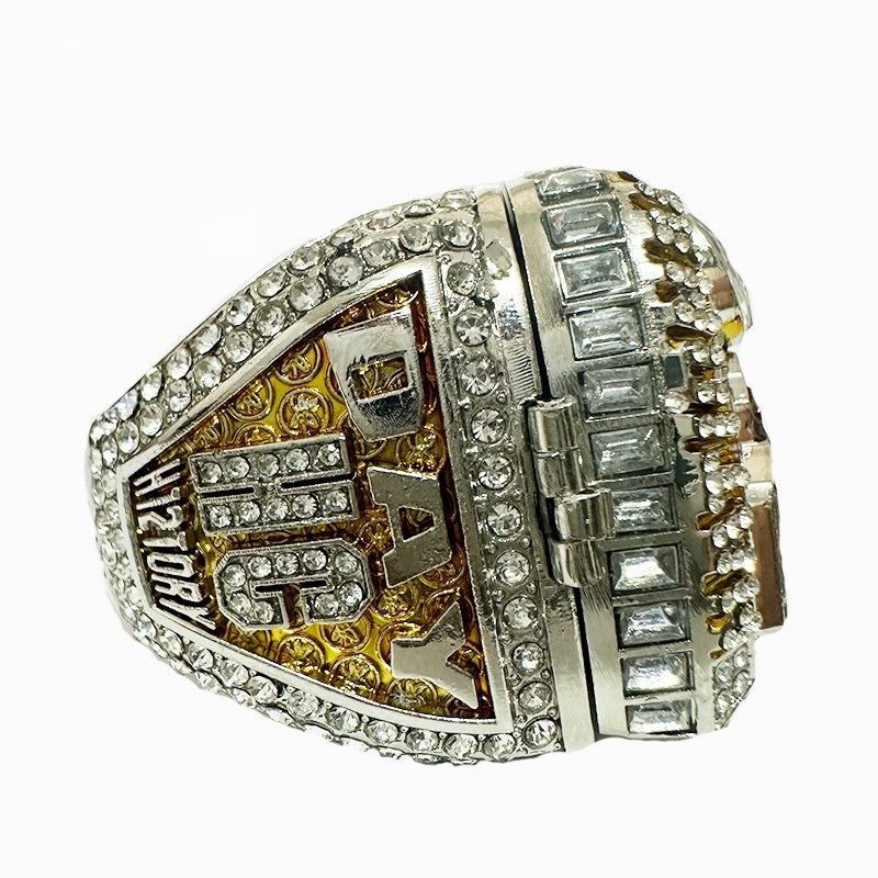 2025 ohio state buckey national championship ring with box