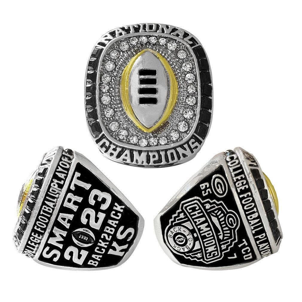 Georgia bulldogs 2023 national championship ring with box